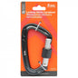Adventure Ready Brands Emergency &amp; Survival Adventure Ready Brands Survive Outdoors Longer Locking Utility Carabiner 10 cm