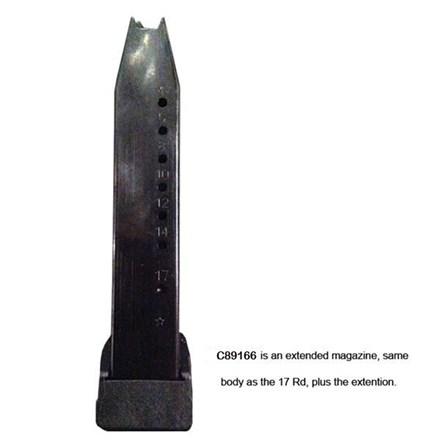 Beretta U.S.A. Handgun Magazines Beretta U.S.A. Beretta Factory PX4 Extended Magazine 9mm Black Steel 20/rd