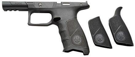 Beretta U.S.A. Grips Beretta U.S.A. Grip Frame Black - NO GROOVES