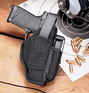 Michaels Of Oregon Gun Holsters Michaels Of Oregon Uncle Mike's Ambidextrous Hip Holsters 3-4" Brl Med & Lg Dbl action Rev.