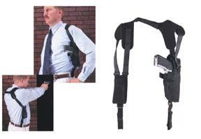 Michaels Of Oregon Gun Holsters Michaels Of Oregon Uncle Mike's Pro-Pak Horizontal Shoulder Holsters Fits 2-3" Sm./Med. DA Revolvers (not 2" 5-Shot)
