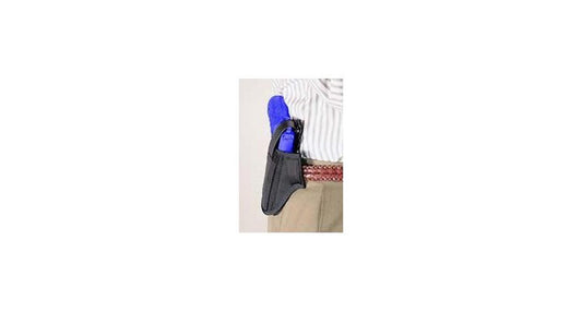 Michaels Of Oregon Gun Holsters Michaels Of Oregon Uncle Mike's 8605 Plain Black Nylon AM#5 Belt Slide Holster