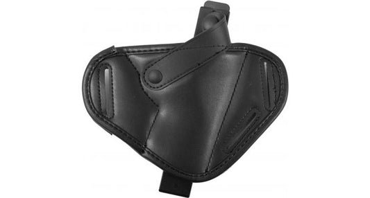 Michaels Of Oregon Gun Holsters Michaels Of Oregon Uncle Mike's 8612 Plain Black Nylon AM#12 Belt Slide Holster