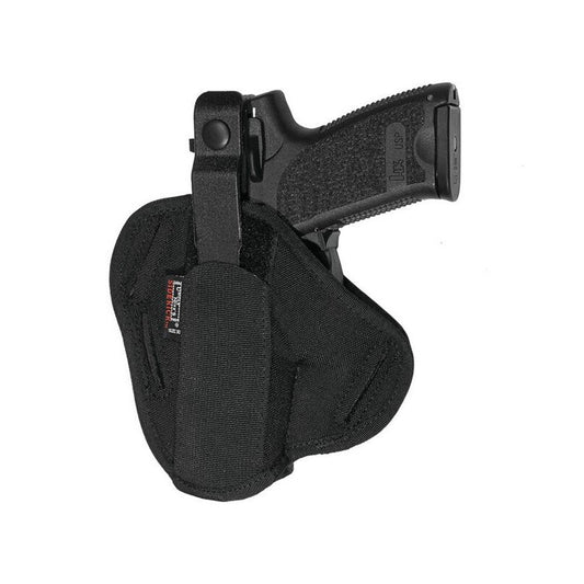 Michaels Of Oregon Shooting|Gun Holsters Michaels Of Oregon Uncle Mike's Sidekick Super Belt Slide Holsters Fits H&K USP 9mm/40/45 Black Ambi