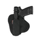 Michaels Of Oregon Shooting|Gun Holsters Michaels Of Oregon Uncle Mike's Sidekick Super Belt Slide Holsters Fits H&K USP 9mm/40/45 Black Ambi