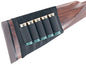 Michaels Of Oregon Cartridge Holders Michaels Of Oregon Uncle Mike's Plain Black Cartridge Holder for Shotgun Buttstock
