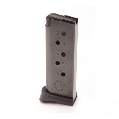 Ruger Handgun Magazines Ruger Ruger Handgun Magazine for LCP Black .380 Auto 6/rd 2/pk