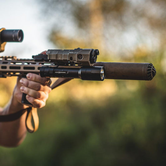 Cloud Defensive Rifle Lights Cloud Defensive Rein 3.0 Weapon Light 1250 Lumens Picatinny Mount Black