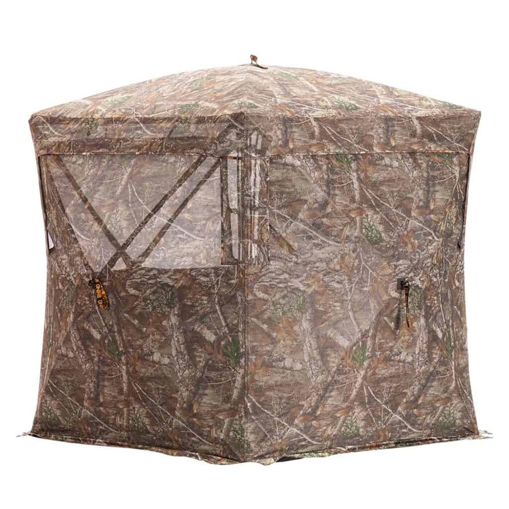 Rhino Blinds Ground Blinds Rhino Blinds Right Handino Blinds 270-RTE Ground Blind-Realtree Edge