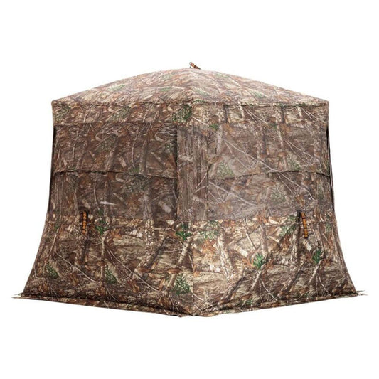 Rhino Blinds Ground Blinds Rhino Blinds Right Handino Low Hub Blind Mossy Oak Country