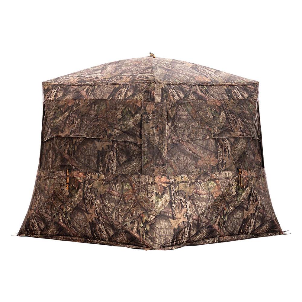 Rhino Blinds Ground Blinds Rhino Blinds Right Handino Low Hub Blind Realtree Edge