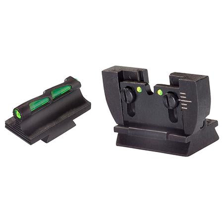 Hiviz Fiber Optic Sights Hiviz HIVIZ LiteWave Front and Rear Sight Combo for Ruger 10/22 rifles.