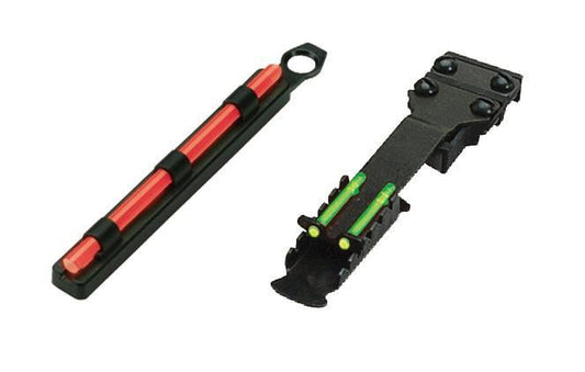 Hiviz Shotgun Sights Hiviz HiViz Tombuster II Sight Combo With LitePipes