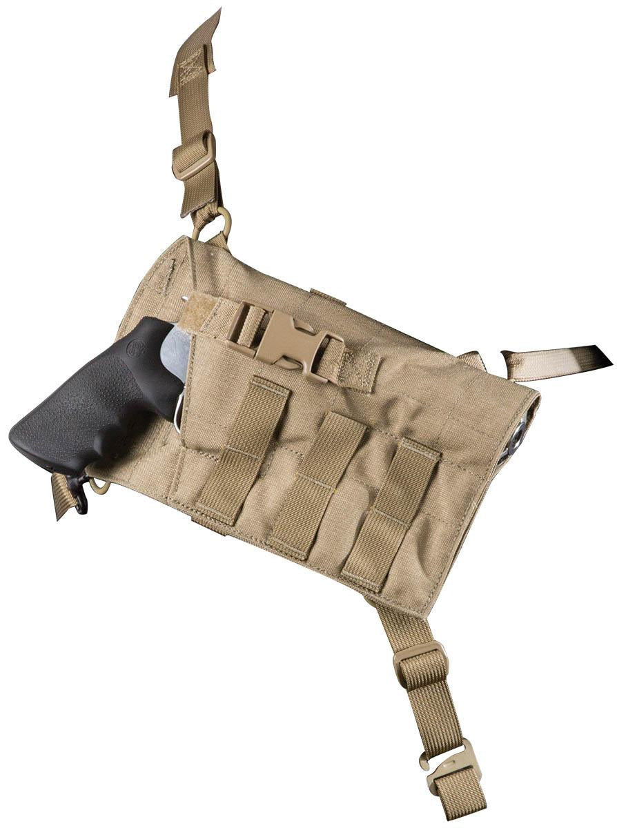 Viking Tactics Gun Holsters Viking Tactics  Viking Tactics Big Rig Chest Holster for Revolvers Coyote Tan
