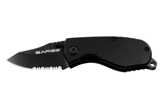 Sarge Knives Knives &amp; Edged Tools|Knives|Knives Sarge Knives Sarge Knives Black Grunt - Compact-size Tactical Knife