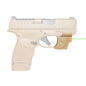 Viridian Green Laser Laser Sights Viridian Green Laser Viridian E Series Green Laser FDE Springfield Hellcat