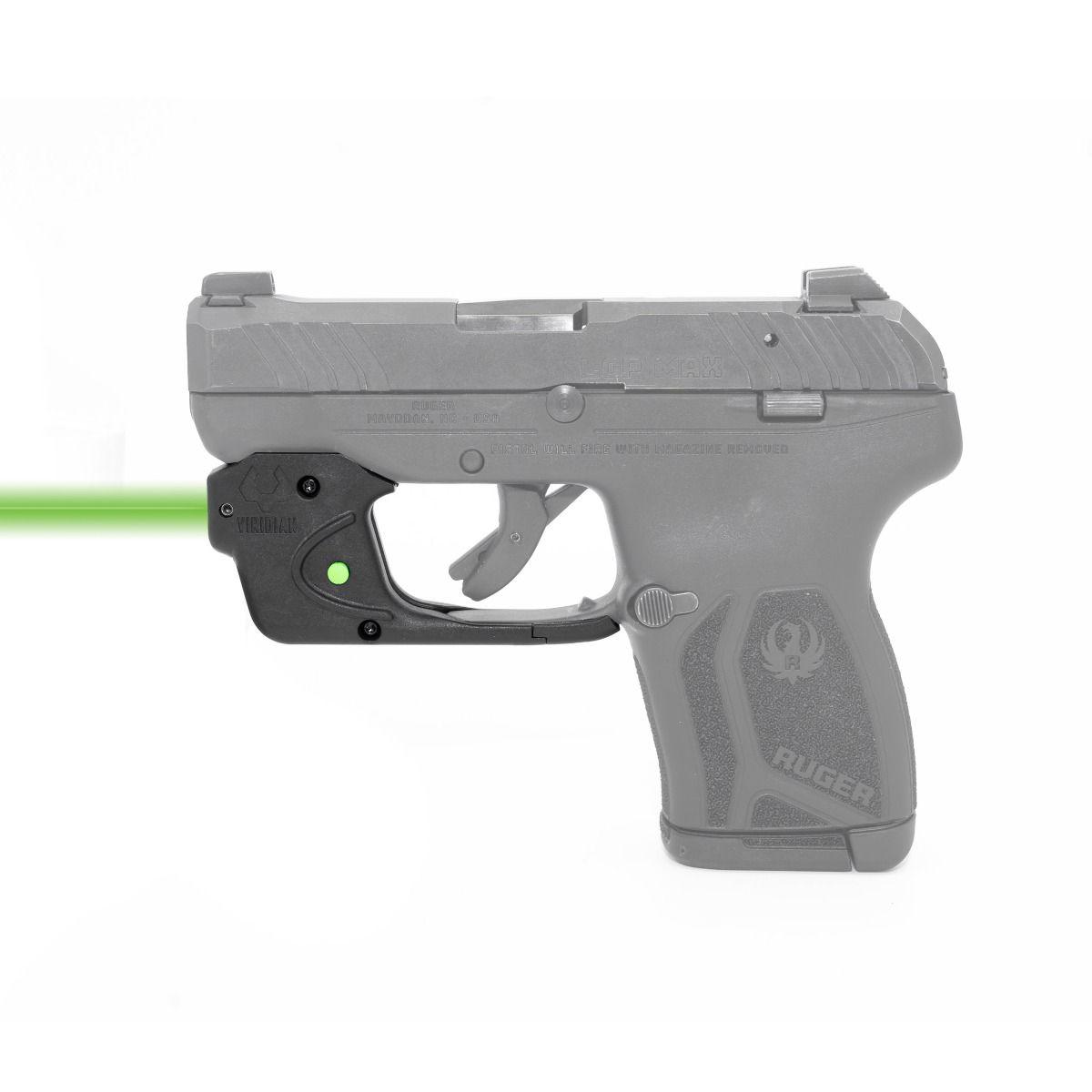 Viridian Green Laser Laser Sights Viridian Green Laser Viridian Essential Green Laser Sight for Ruger LCP Max