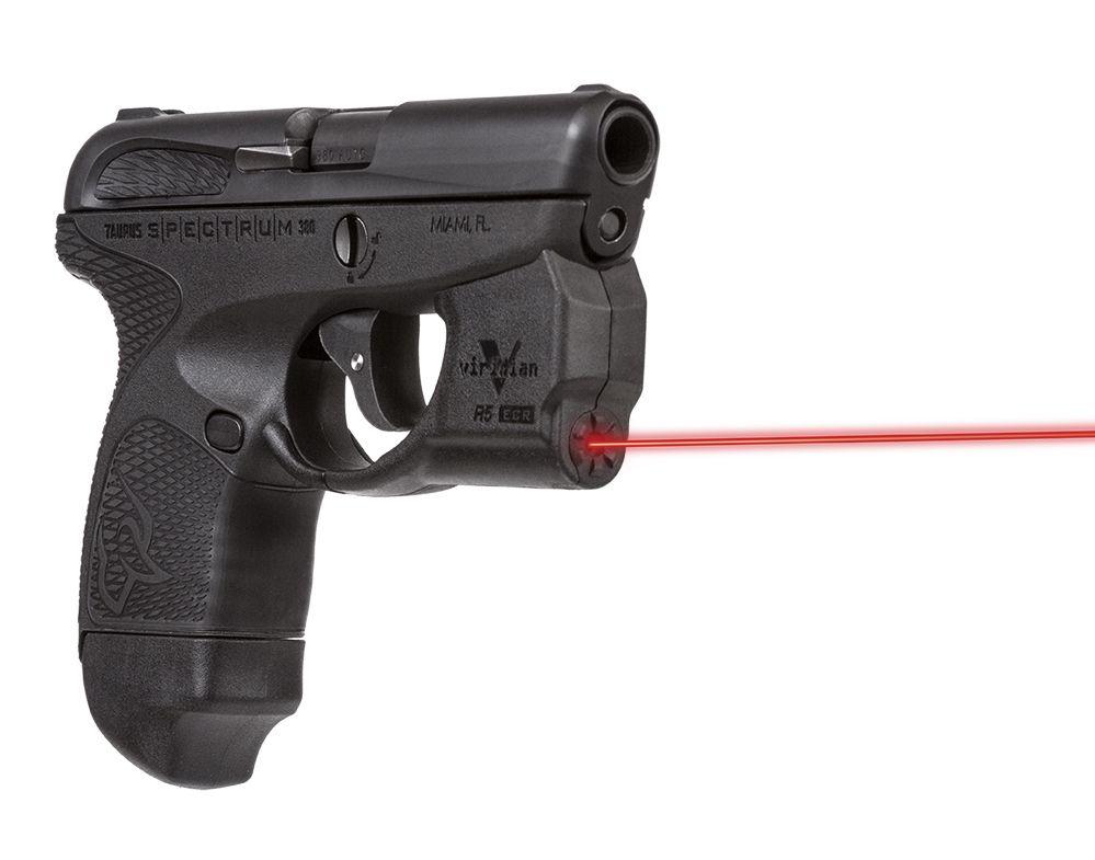 Viridian Green Laser Optics|Laser Sights Viridian Green Laser Viridian Reactor 5 Gen 2 Red Laser Sight for Taurus Spectrum With Ambidextrous IWB Holster