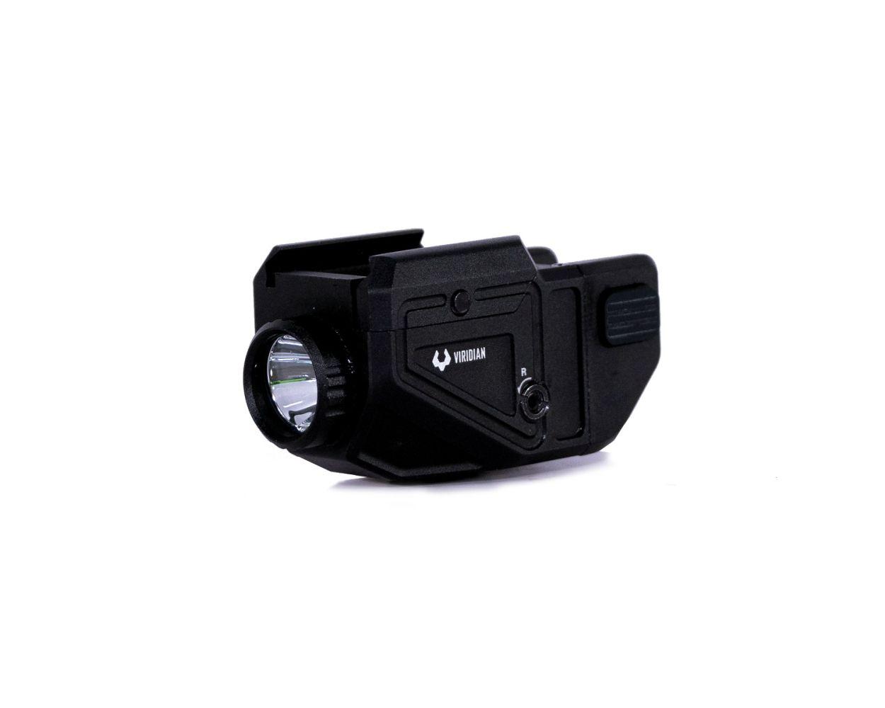 Viridian Green Laser Handgun Lights Viridian Green Laser Viridian Custom C5L for Glock 17/19/22/23 Green Laser and 550 Lumen Tactical Light