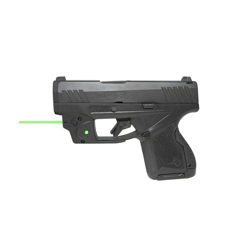 Viridian Green Laser Laser Sights Viridian Green Laser Viridian E Series Green Laser Black Taurus GX4/GX4XL with Kydex IWB Holster Black Right Hand