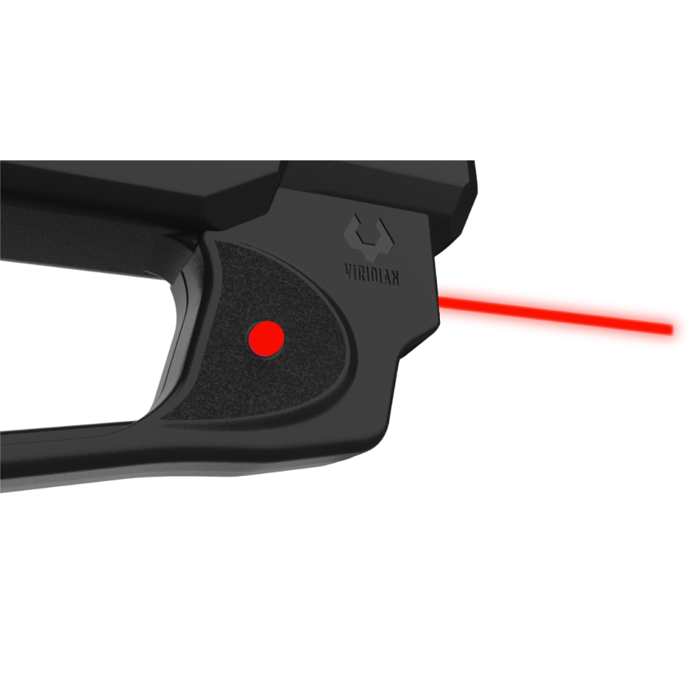 Viridian Green Laser Laser Sights Viridian Green Laser Viridian E Series Red Laser Black Ruger MAX-9 With Kydex Holster IWB Right Hand