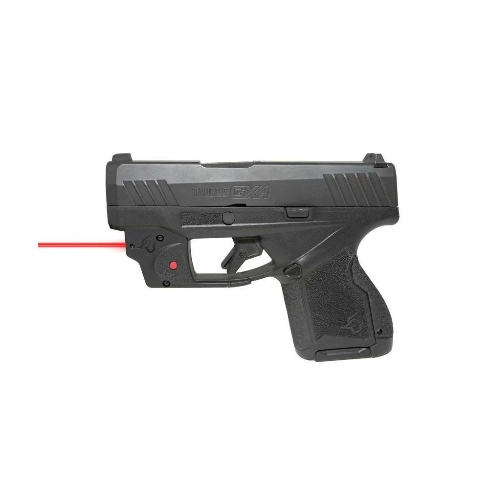 Viridian Green Laser Optics|Laser Sights Viridian Green Laser Viridian E Series Red Laser Black Taurus GX4/GX4XL With Kydex Holster IWB Right Hand