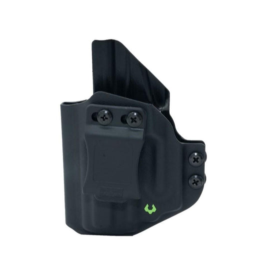 Viridian Green Laser Gun Holsters Viridian Green Laser Viridian Kydex IWB Holster for Springfield Hellcat PRO with GES and RES Right Hand