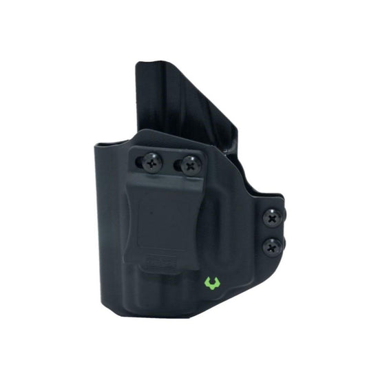 Viridian Green Laser Gun Holsters Viridian Green Laser Viridian Essential IWB Holster for Springfield Hellcat Pro New C5/CTL+ Black Right Hand