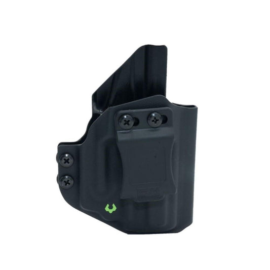 Viridian Green Laser Gun Holsters Viridian Green Laser Viridian Kydex IWB Holster for Glock with C Series No Laser Black Right Hand