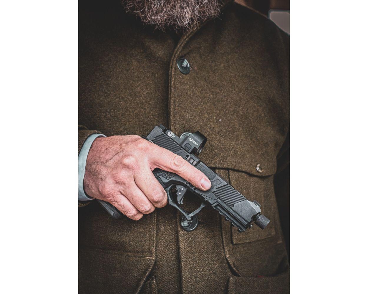 Viridian Green Laser Reflex Viridian Green Laser Viridian RFX35 1x22 Micro Green Dot Reflex Sight - RMR Mounting Pattern INSTANT-ON