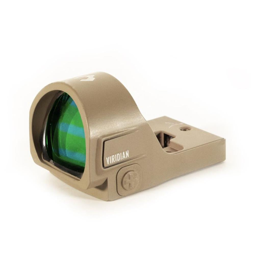 Viridian Green Laser Reflex Viridian Green Laser Viridian RFX35 Green Dot Reflex Sight RMR Footprint FDE