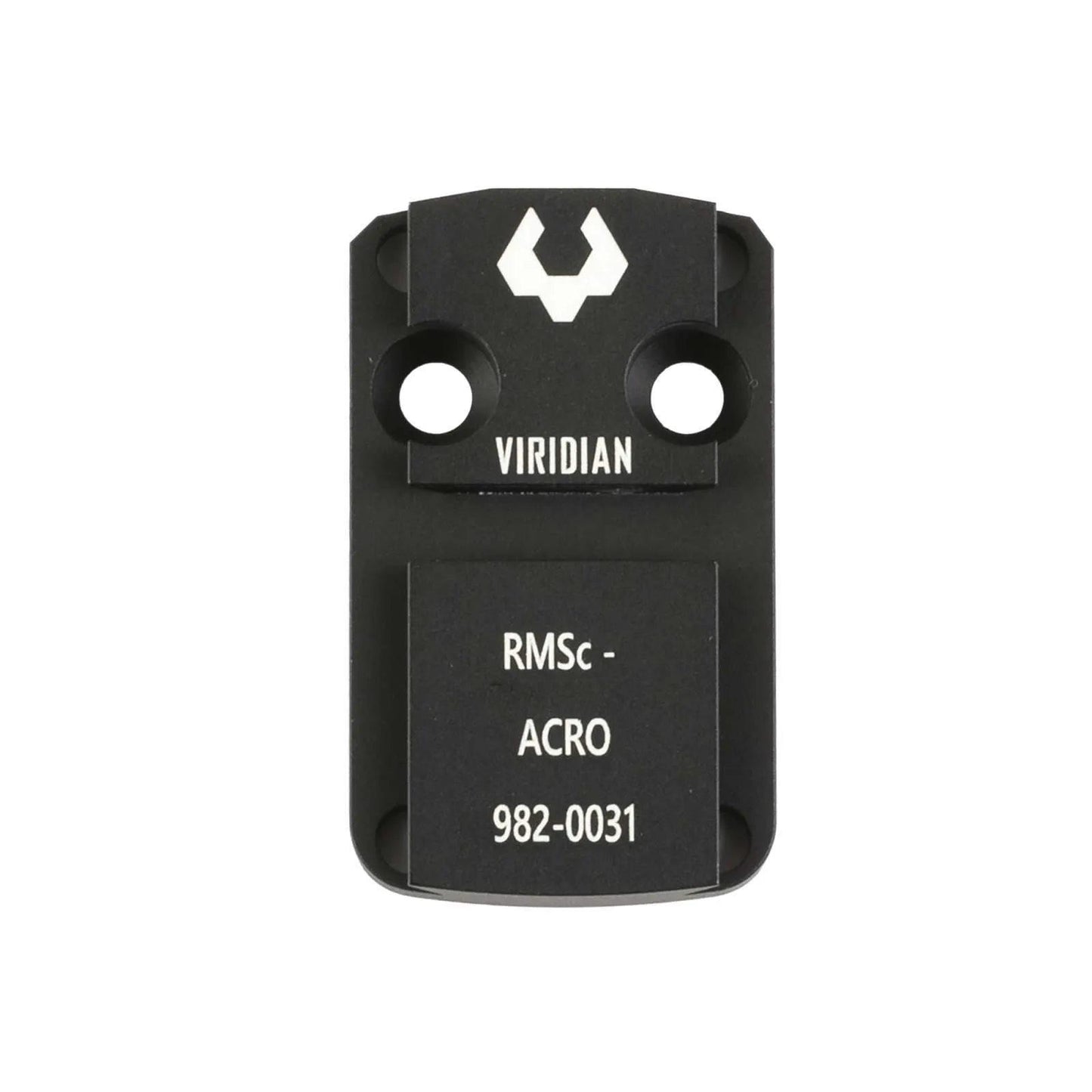 Viridian Green Laser Reflex Viridian Green Laser Viridian RFX44 Shield RMSc Mounting Plate