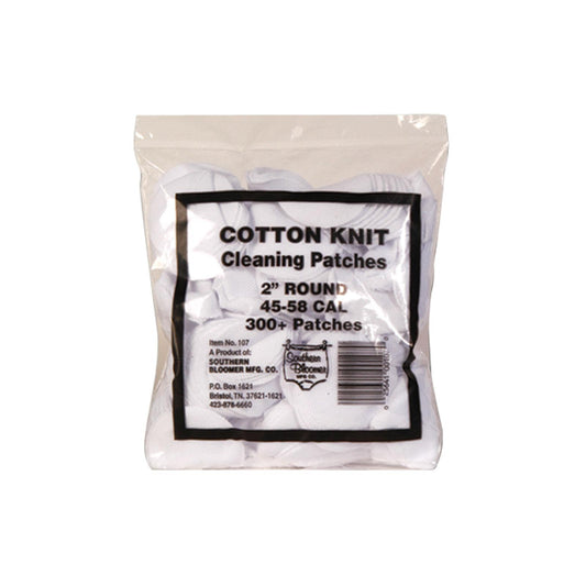 Southern Bloomer Mfg. Co. Shooting|Gun Cleaning Jags Patch Holders &amp; Patches Southern Bloomer Mfg. Co. Southern Bloomer 2" Round Cleaning Patches 300/Pack