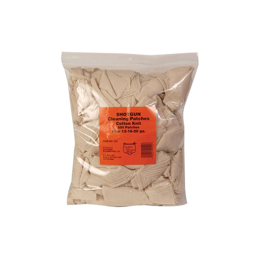 Southern Bloomer Mfg. Co. Gun Cleaning Jags Patch Holders &amp; Patches Southern Bloomer Mfg. Co. Southern Bloomer Shotgun Cleaning Patches 500/Pack