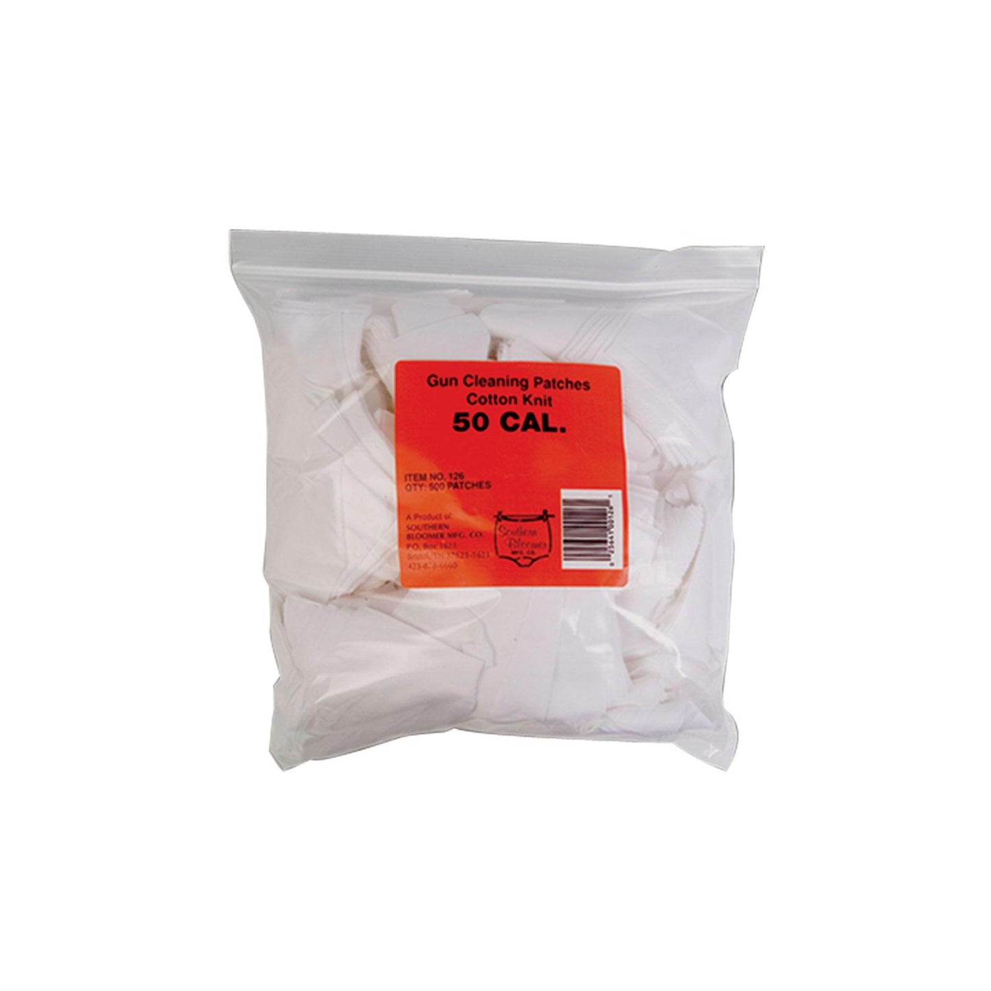 Southern Bloomer Mfg. Co. Gun Cleaning Jags Patch Holders &amp; Patches Southern Bloomer Mfg. Co. Southern Bloomer Rifle Patches 50 cal Rifle Patches - 500/ct