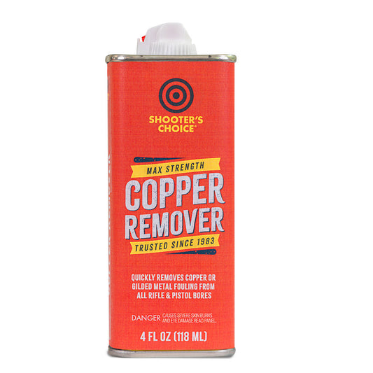 Shooters Choice Gun Oils &amp; Gun Cleaning Solvents Shooters Choice LLC Shooters Choice Max Strength Copper Solvent 4 oz.
