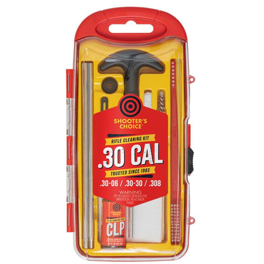 Shooters Choice Gun Cleaning Kits Shooters Choice LLC Shooters Choice .30 Cal Rifle Cleaning Kit with Aluminum Rod