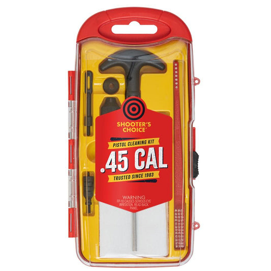 Shooters Choice Gun Cleaning Kits Shooters Choice LLC Shooters Choice .45 Cal Handgun Cleaning Kit with Aluminum Rod