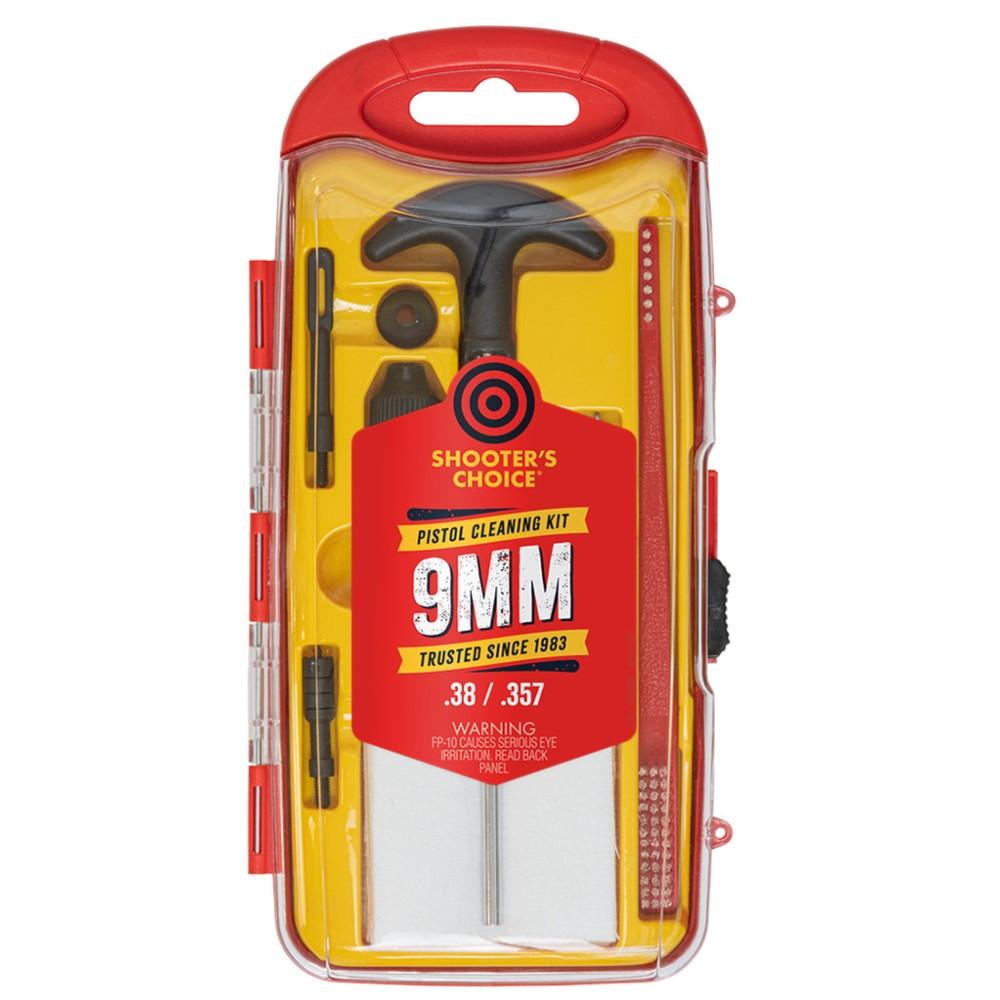 Shooters Choice Gun Cleaning Kits Shooters Choice LLC Shooters Choice 9mm Handgun Cleaning Kit with Aluminum Rod