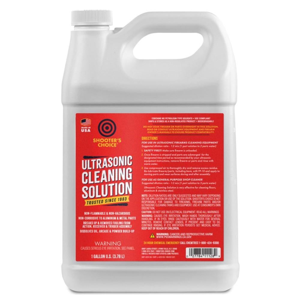 Shooters Choice Ultrasonic Gun Cleaners Shooters Choice LLC Shooters Choice Ultrasonic Clean Solution 1 Gal