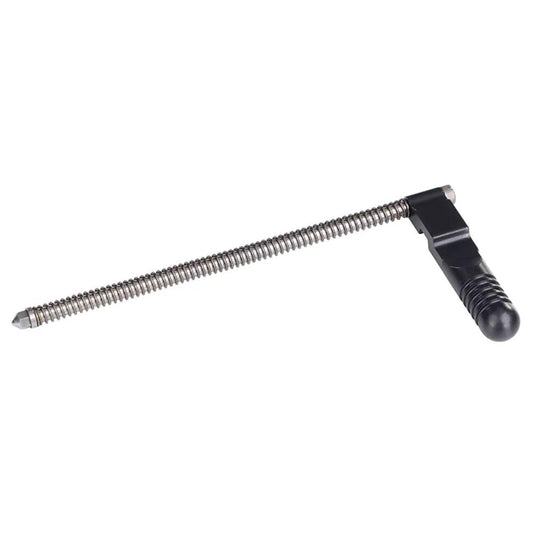 Volquartsen Custom Charging Handles/Bolt Knobs Volquartsen Custom Volquartsen Extended Bolt Handle and Recoil Rod Assembly for 10/22 Black