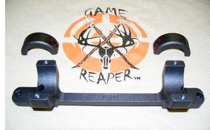 DNZ Bases &amp; Mounts by Gun Make &amp; Model DNZ Game Reaper 1-Piece Scope Mount - Remington 700 LA 1" Low Black