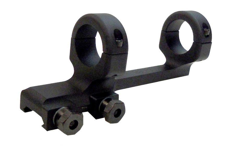 DNZ Picatinny-Style Universal Mounts DNZ 1-Piece Freedom Reaper Forward Picatinny Rail Mount 566 1" Matte Black