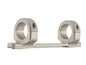 DNZ Optics|Bases &amp; Mounts by Gun Make &amp; Model DNZ Game Reaper 1-Piece Scope Mount - Remington 700 LA 30mm Medium Silver
