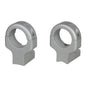 DNZ Optics|Scope Rings DNZ Game Reaper 2   2-Piece Scope Mount (2 Screws) - Browning A-Bolt Sako A7 Steyr Long & Short Action - 1" High Silver