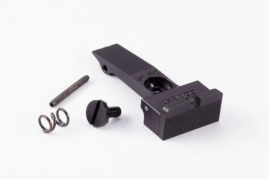 Wilson Combat Handgun Sights Wilson Combat Wilson Combat Rear Sight for Colt 2020 Python/Anaconda Adjustable Serrated Blade Black with Square Notch