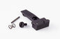Wilson Combat Handgun Sights Wilson Combat Wilson Combat Rear Sight for Colt 2020 Python/Anaconda Adjustable Serrated Blade Black with Square Notch