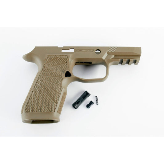 Wilson Combat Grips Wilson Combat Wilson Combat Grip Module Carry II for Sig Sauer P320 No Manual Safety - Tan