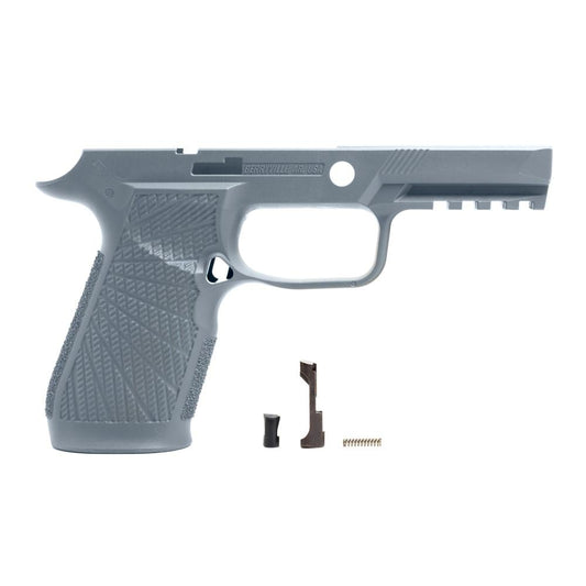 Wilson Combat Grips Wilson Combat Wilson Combat Grip Module for Sig P320 Carry No Manual Safety Grey