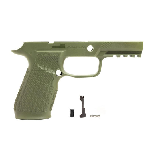 Wilson Combat Grips Wilson Combat Wilson Combat Grip Module for Sig P320 Carry No Manual Safety Green